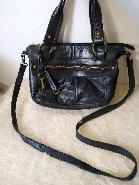 Preloved 2way sling FOSSIL bag Lazada PH