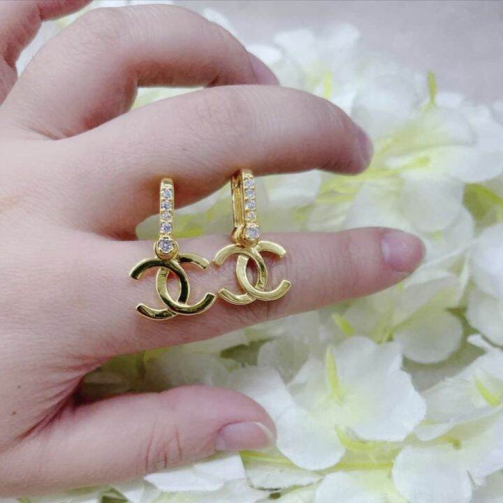 Lazada on sale earrings gold