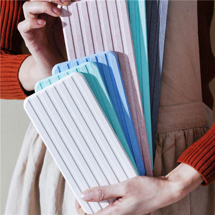 Bathroom Diatomite Hydrophilic Pad Wash Basin Small Washing Cup Mat