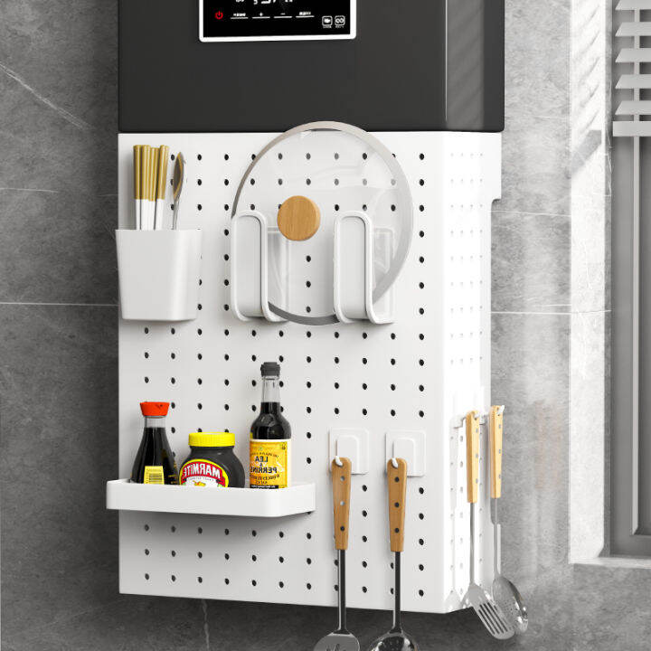 Gas Water Heater Pipe Hiding Cover Decoration WireWrap Board Kitchen