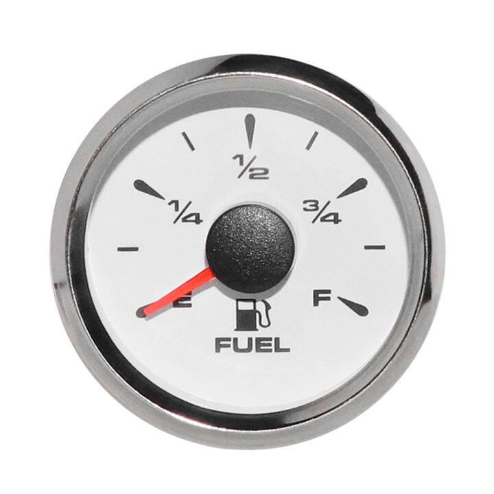 7 Colors Backlight Red Backlight Fuel Level Gauge Waterproof Car Boat