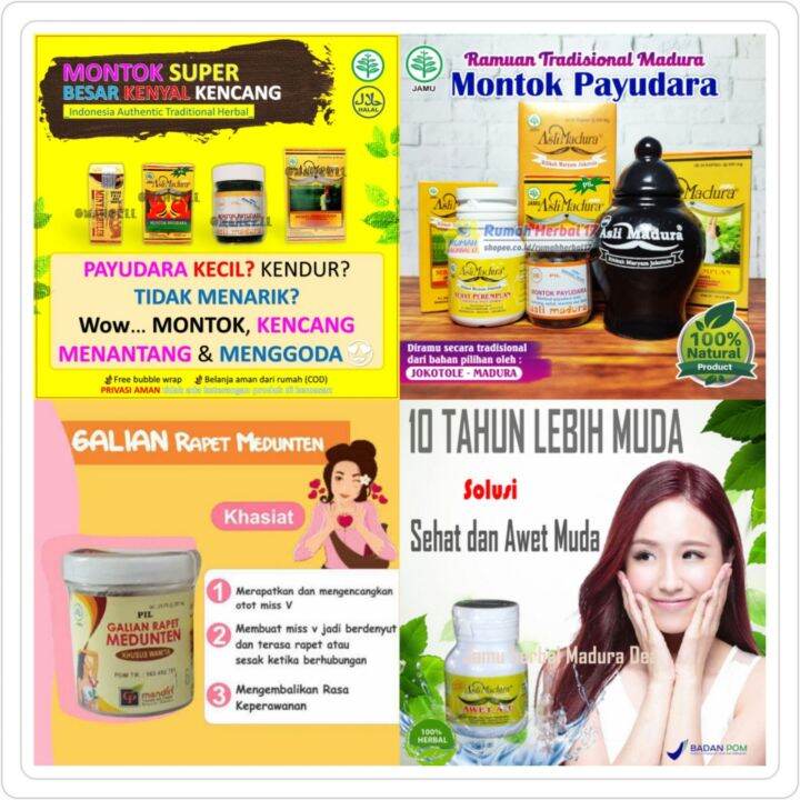 Jamu Empot + Jamu Rapet Ramuan Asli Madura | Lazada