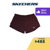 Skechers สเก็ตเชอร์ส กางเกงขาสั้นผู้หญิง Women Performance Running Shorts - SP22Q4W353-WINE