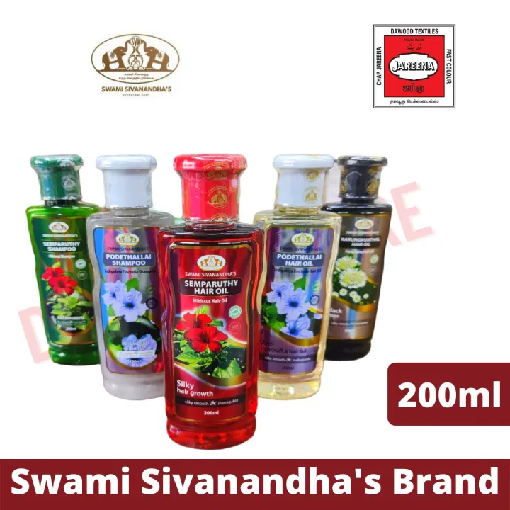 Swami Sivanandha's Hair Oil & Shampoo 200ml (Minyak Rambut) | Lazada Swami Sivanandha's Hair Oil & Shampoo 200ml (Minyak Rambut) | Lazada