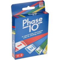 Phase 10 Card Game with 108 Cards ของแท้ Rummy-type card game with a twist