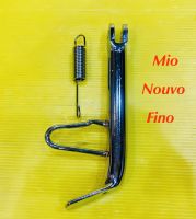 ขาตั้งเดี่ยว Mio/Nouvo/Fino ชุบ ล้อ14” หนาพิเศษ : CCP