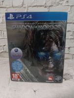 แผ่นเกมส์PS4 MIDDLE EART SHADOW OF MORDOR กล่องเหล็ก มือสอง