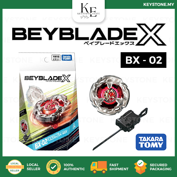 Hells Scythe Beyblade X BX-02 4-60T Takara Tomy –