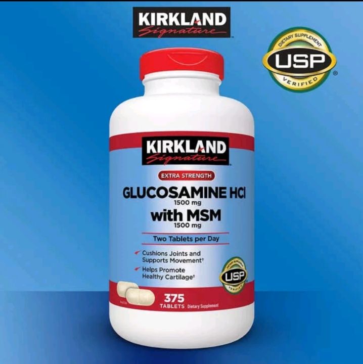 kirkland-signature-glucosamine-hci-1500mg-with-msm-1500mg-375-tablets