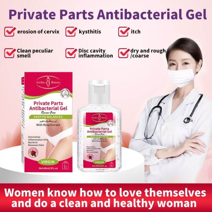 Private Parts Antibacterial Gel & Feminine Wash for Hygiene, Bacterial
