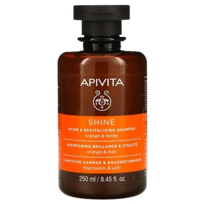 Apivita Shine &amp; Revitalizing

Shampoo, Orange &amp; Honey, (250

ml) ของแท้นำเข้าจากยุโรปราคา

499 บาท