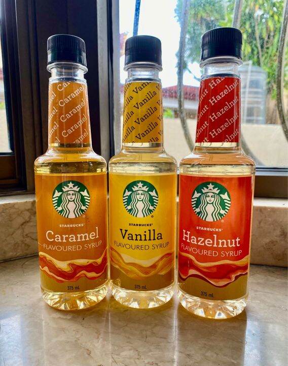 Starbucks Flavoured Coffee Syrups 375mL Lazada PH