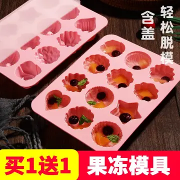 Gummy Molds Silicone Shapes 8PCS Non-stick Candy Gummy Bear Molds for  Edibles