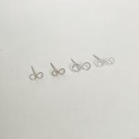 vela.cheeva : *silver925 / infinity earring ต่างหูเงินแท้ รูปอินฟินิตี้