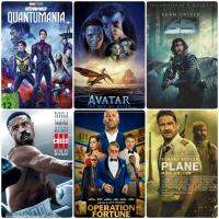 [DVD HD] หนังดังใหม่ 6 เรื่อง-6 แผ่น ☆Avatar2☆AntMan3☆65☆Creed3☆Plane☆OperationFortune (พากย์อังกฤษ/บรรยายไทย-อังกฤษ)