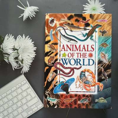 หนังสือสารานุกรม รวมความรู้เกี่ยวกับสัตว์อันหลากหลาย เนื้อหาอ่านง่าย ภาพสวย คมชัด  🌷🌿 ANIMALS OF THE WORLD 🌿🌷