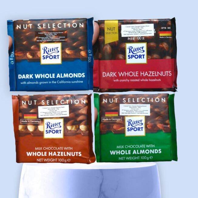 Coklat Ritter Sport All Variants 100g | Lazada Indonesia