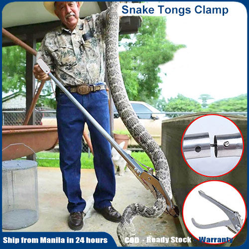 Heavy Duty for Extra Long Snake Tong Reptile Grabber Snake Catcher Wide Jaw