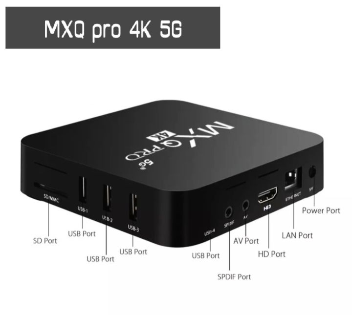กล่องแอนดรอยด์-mxq-pro-4k-5g-android-11-1-tv-box-ram-8g-rom128gb-wifi-เปลี่ยนทีวีธรรมดาให้เป็นมาร์ททีวี-มีการรับประกัน