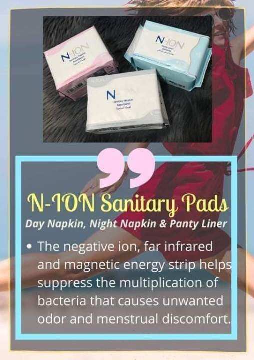 NWORLD NION SANITARY NIGHT/DAY PADS AND PANTY LINER Lazada PH