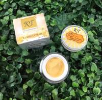 (แพ็คเกจใหม่ กล่องสีทอง) KT night cream by บ้านครีมกระต่ายขาว 1 ชิ้น 10g ครีมบำรุงผิวหน้า ครีมไข่มุก ครีมสมุนไพร เคทีกลางคืน