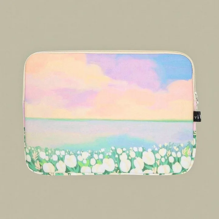 VIBES ⌇Wildflower laptop case ⌇กระเป๋าใส่คอม เคสmacbook เคสiPad
