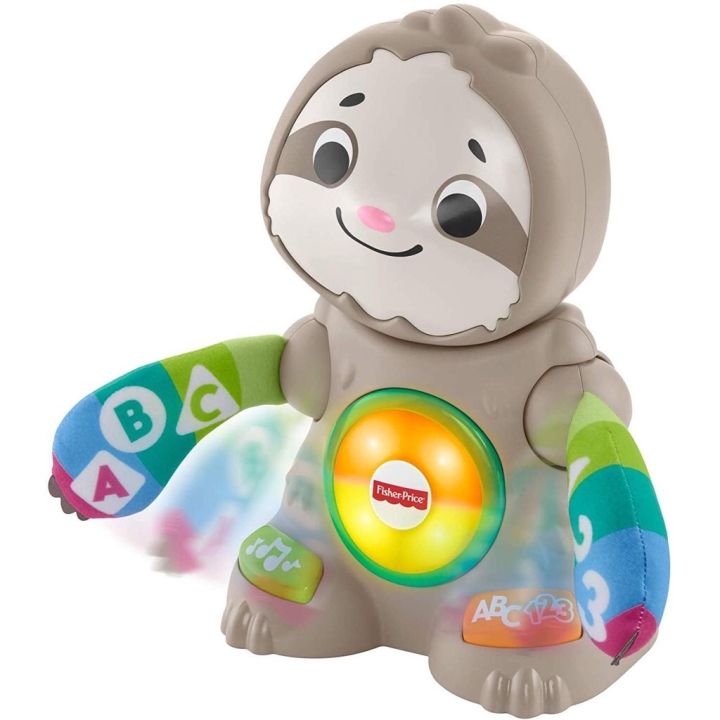 fisher-price-linkimals-smooth-moves-sloth-ของเล่นเสริมพัฒนาการเด็ก-มีแสงและเสียง-อายุ-9-เดือน