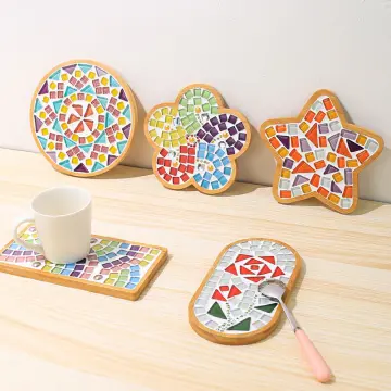 New DIY Handmade Coaster Material Package Mosaic Creative Toy