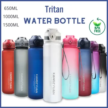 650ml/1000ml/1500ml High Quality Tritan Material Sport Water Bottle Cycling  Climbing Gym Fitness Drinking Bottles