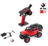 รถบังคับวิทยุWltoys2428 1:24 JEEP RUBICON 4WD 2.4GHzมีไฟLED แบตเตอรี่ชาร์จอุปกรณ์พร้อมเล่น