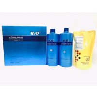 ครีมยืดผมBalen H2O บาเลน เอชทูโอ แฮร์ สเตรท เพิร์ม (น้ำยายืดผม+ทรีทเม้นท์) 1000mL*2+500ml