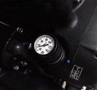 เกจวัดอุณหภูมิน้ำมันเครื่อง สีดำ,สีเงิน Triumph oil temperature gauge - black and silver celsius