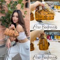 พร้อมส่ง MCM แท้?% Essential Boston Bag in Visetos Original