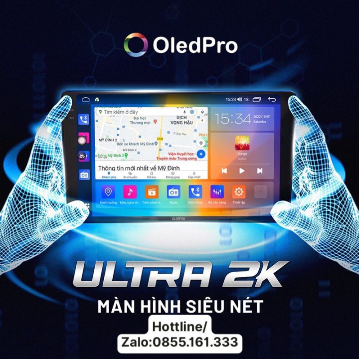 Màn hình DVD ô tô Android OLEDPRO Ultra 2K liền cam 360 chính hãng là một thiết bị tiện ích không thể thiếu trong ô tô của bạn. Không chỉ để giải trí mà màn hình này còn hỗ trợ cho các tình huống cần thiết như định vị, hướng dẫn đường đi... Hãy cùng ngắm nhìn thiết bị tuyệt vời này qua hình ảnh.