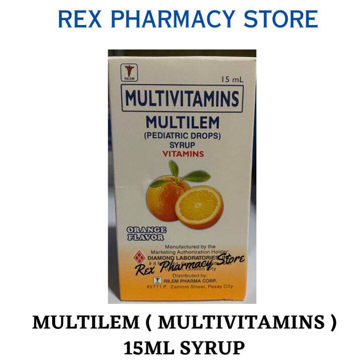 MULTIVITAMINS Drops 15ml MULTILEM Lazada PH