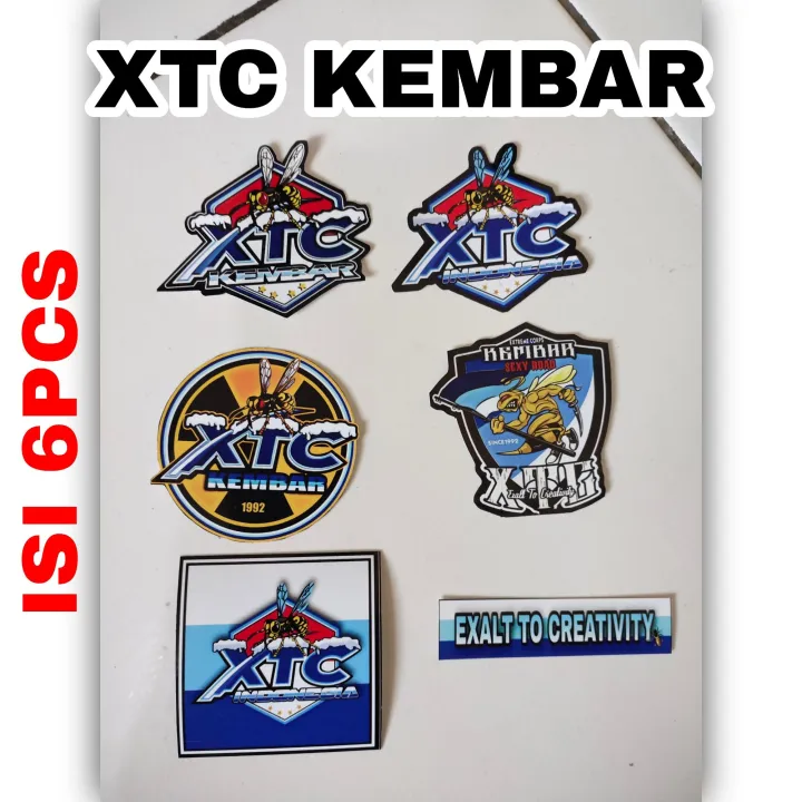 Stiker xtc kembar / anti air isi 6 | Lazada Indonesia