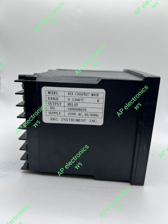 rex-c900fko7-m-an-0-1300-c-output-relay-220v-ac-50-60hz-ของสินค้าคุณภาพมาตราฐานโรงงานเลือกใช้-ประกันสินค้าจากการผลิต-30-วัน-ยกเว้นมีการใช้งานที่ผิด-ไฟลัดวงจร-ราคาไม่รวมภาษีมูลค่าเพิ่ม