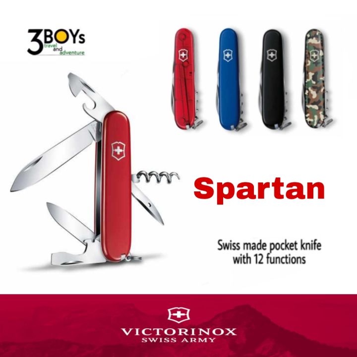 มีด-victorinox-spartan-มีดพกขนาดกลาง-เหมาะพกติดตัว-ของแท้จากสวิส