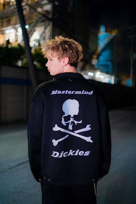 mastermind-x-dickies-black-reflective-jacket