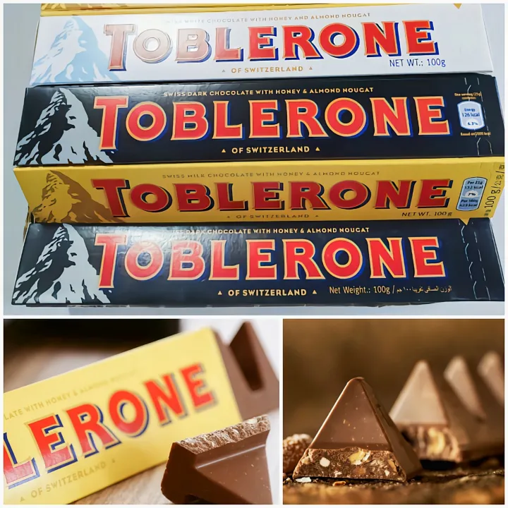 BUY 1 TAKE 1 Toblerone Swiss Milk Chocolate 100g, Honey and Almond