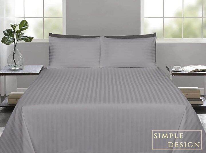 3 in 1 Fitted Sheet Fully Garterized Eastern King (76”x80”) Plain