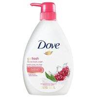 DOVE Liquid Soap Go Fresh Revive Red 550 ml โดฟ ครีมอาบน้ำ ให้ความสดชื่น สีแดง 550 มล