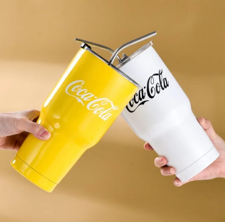 900ml CocaCola 304 Stainless Steel Metal Tupperware Warm Thermo Mcd