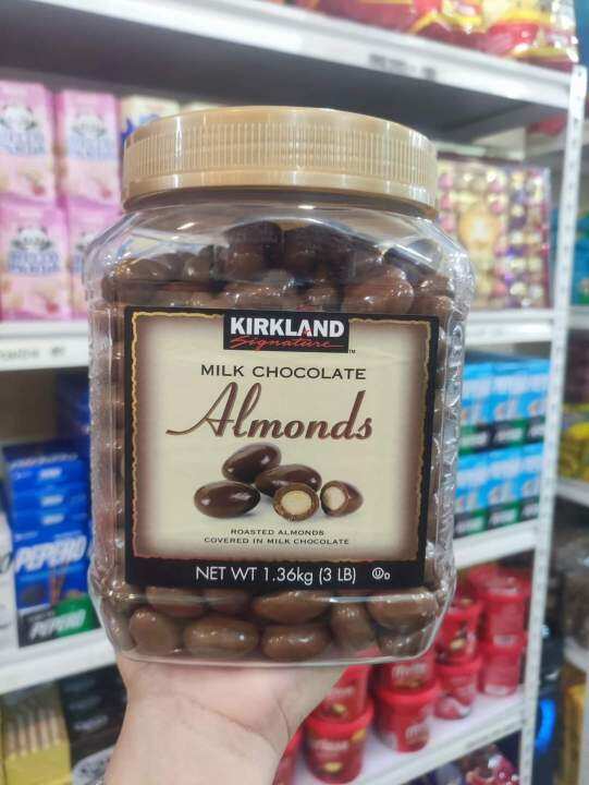 Kirkland signature Milk chocolate with almonds Lazada PH