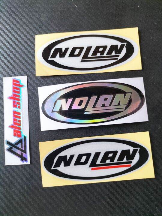STIKER MEREK HELM NOLAN | Lazada Indonesia