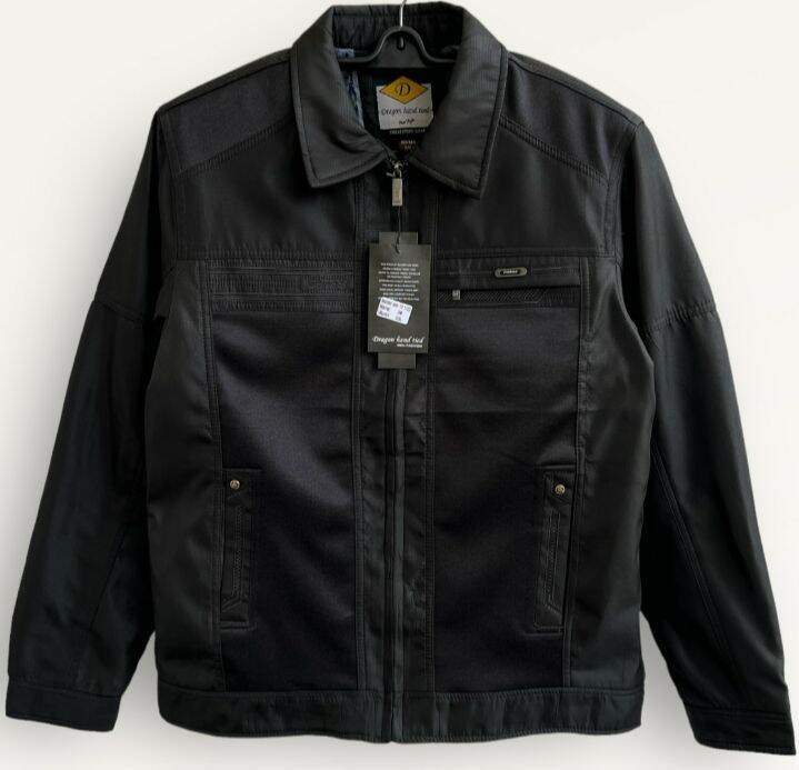 JACKET IMPORT//JACKET FASHION KERAH //JACKET PRIA MERK ( DRAGON CHOEX