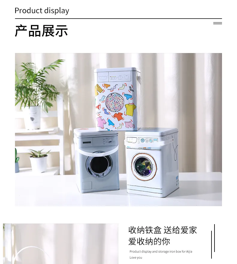 Creative Laundry Powder Condensate Storage Bucket Portable