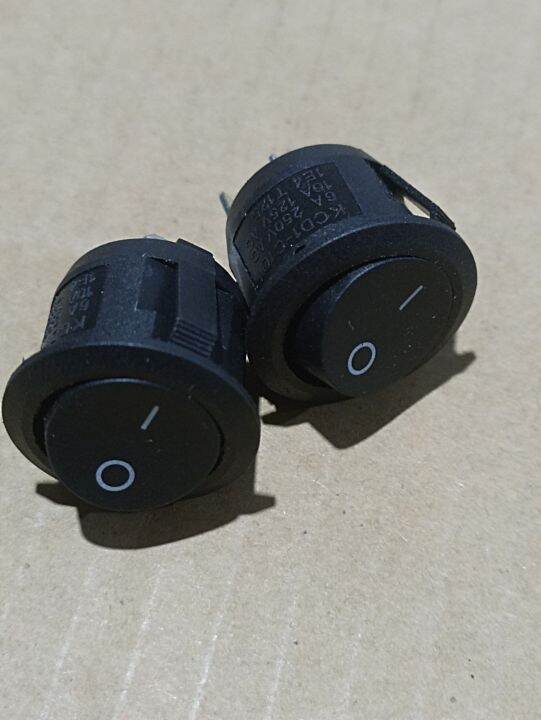 ROCKER SWITCH 2PIN HITAM SAKLAR ON OFF 2 PIN HITAM | Lazada Indonesia