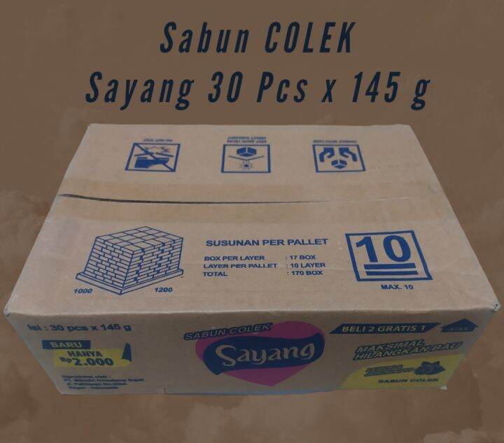 SABUN COLEK SAYANG ( 1 Dus ) | Lazada Indonesia