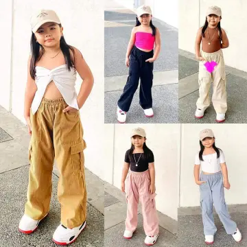 4-12yrs cotton plain leggings pant for girls kids